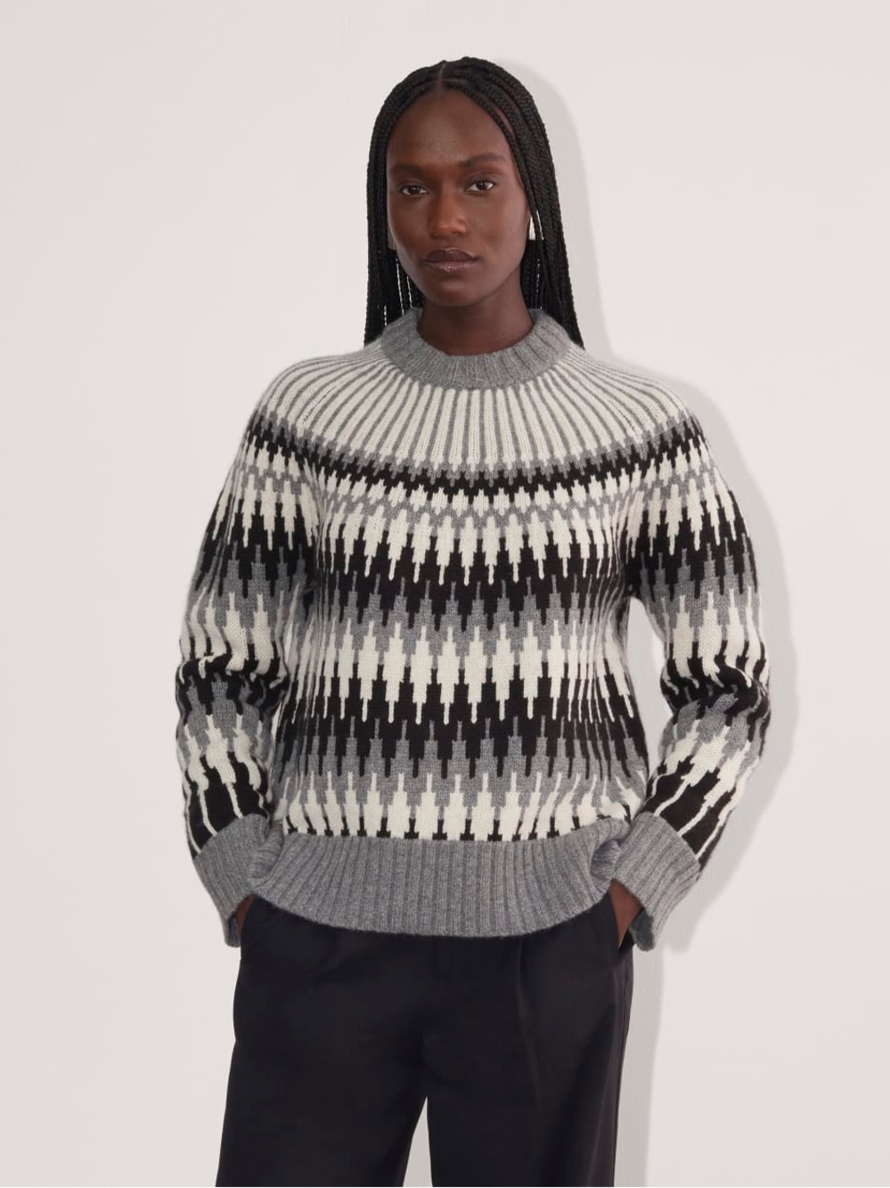 New Everlane Fair Isle Sweater